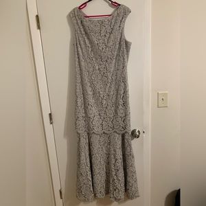 Women’s mother of the bride gown.